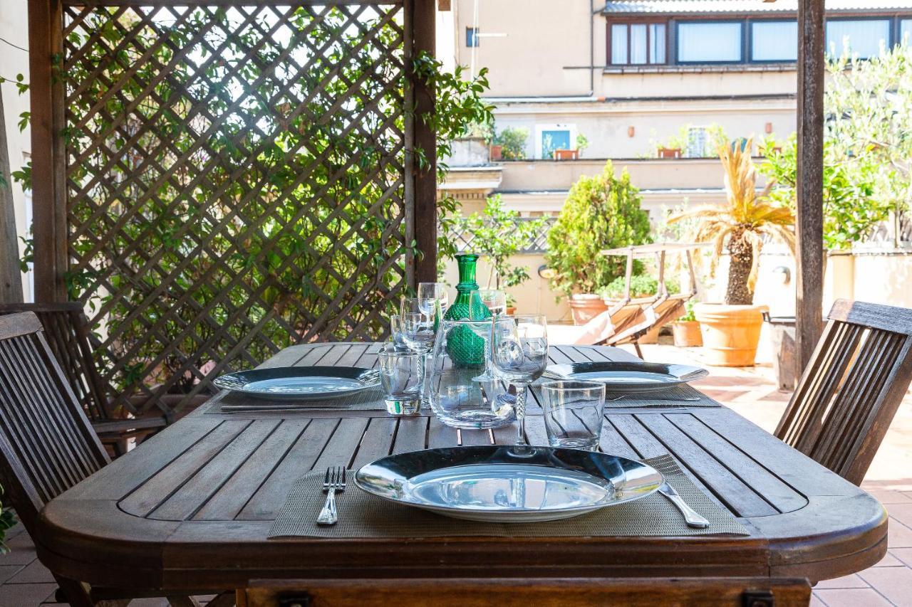 Apartmán Amazing New Penthouse With Terrace Jewish Ghetto Řím Exteriér fotografie